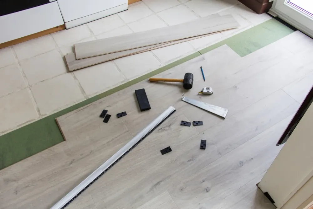 Pose de parquet à Chatuzange-le-Goubet